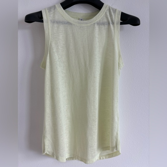 Athleta Womens Breezy Tank Honeysuckle Yellow Size XS - Picture 3 of 10